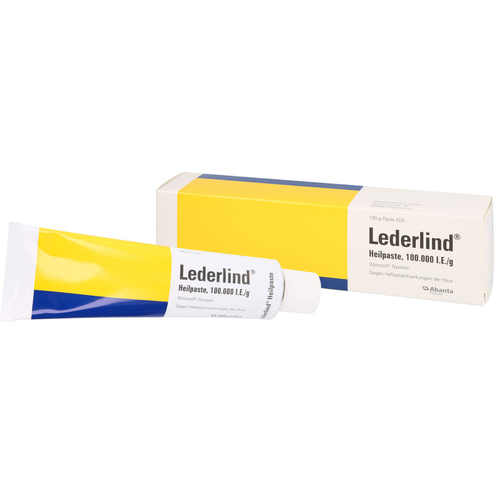 Lederlind Heilpaste 100.000 I.E./g gegen Hefepilzerkrankungen, 100 g Crème