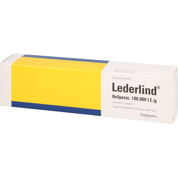 Lederlind Heilpaste 100.000 I.E./g gegen Hefepilzerkrankungen, 100 g Crème