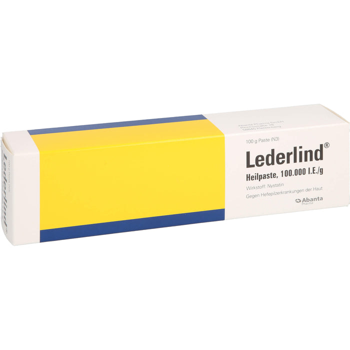 Lederlind Heilpaste 100.000 I.E./g gegen Hefepilzerkrankungen, 100 g Crème