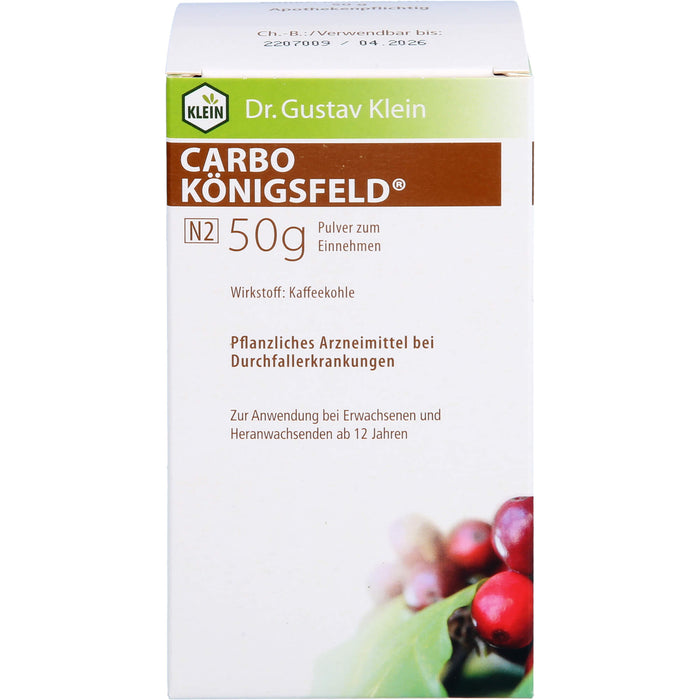Carbo Königsfeld  Pulver zum Einnehmen, 50 g Pulver