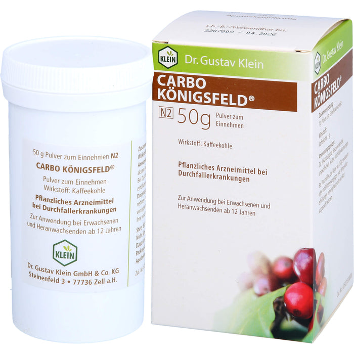 Carbo Königsfeld  Pulver zum Einnehmen, 50 g Pulver
