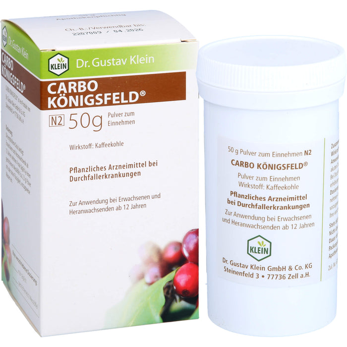 Carbo Königsfeld  Pulver zum Einnehmen, 50 g Pulver