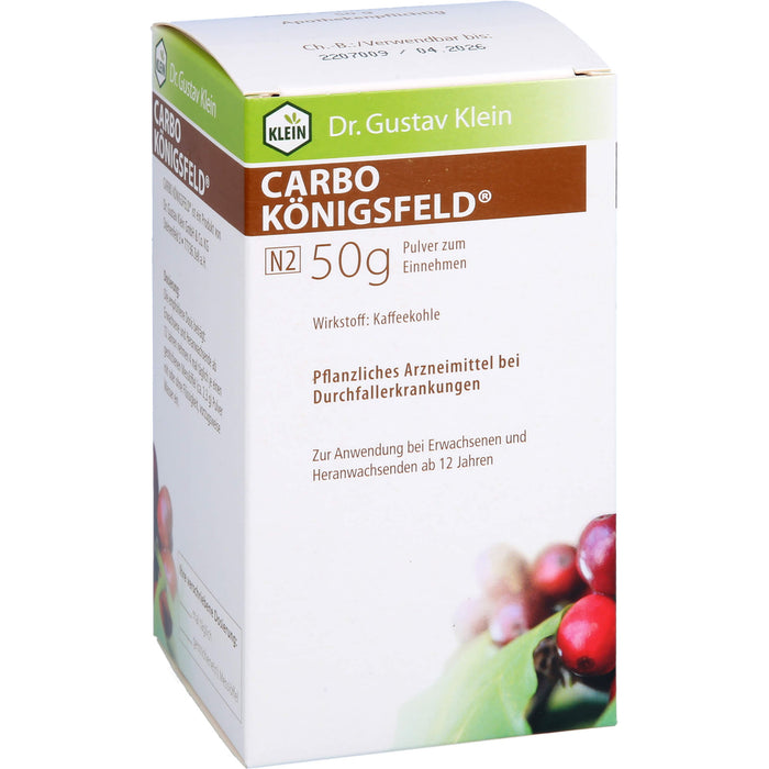 Carbo Königsfeld  Pulver zum Einnehmen, 50 g Pulver