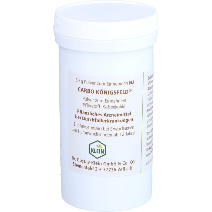 Carbo Königsfeld  Pulver zum Einnehmen, 50 g Powder