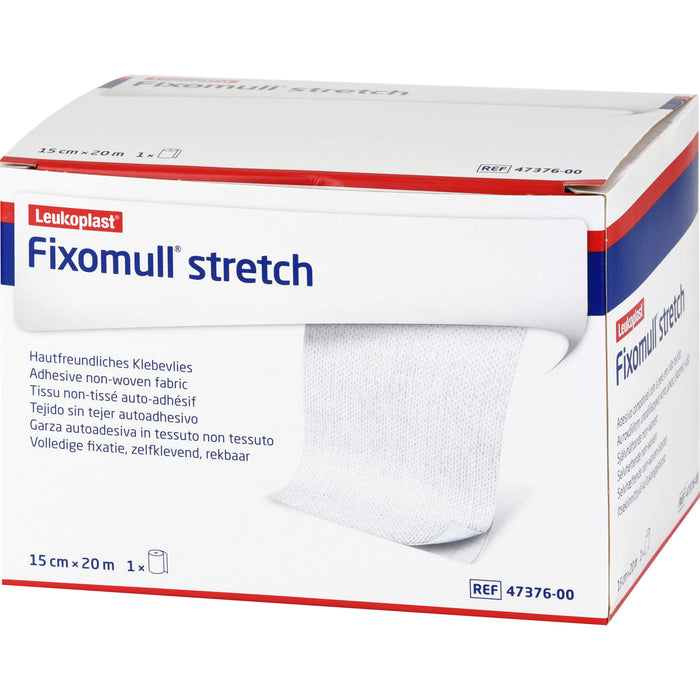 Fixomull stretch hautfreundliches Klebevlies 15 cm x 20 m, 1 pc Bandage