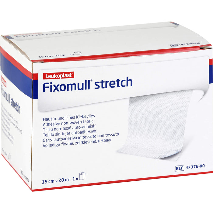Fixomull stretch hautfreundliches Klebevlies 15 cm x 20 m, 1 pc Bandage