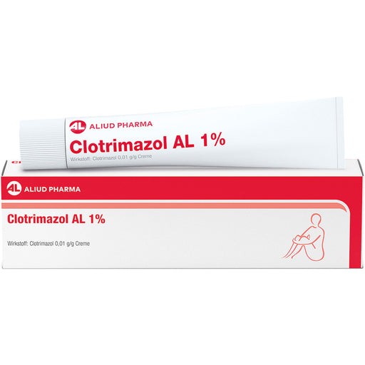 Clotrimazol AL 1 % Creme bei Pilzinfektionen, 50 g Creme