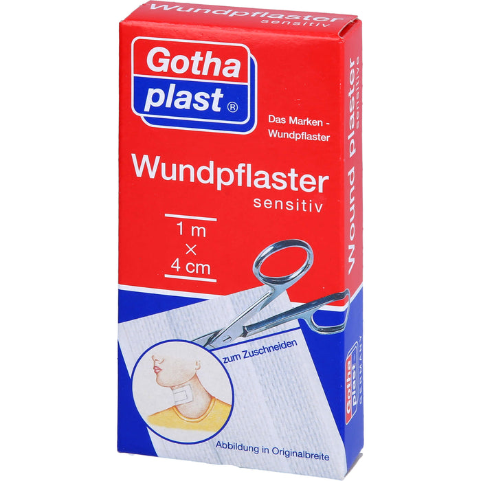 Gothaplast Wundpflaster sensitiv 1 m x 4 cm, 1 pc Pansement