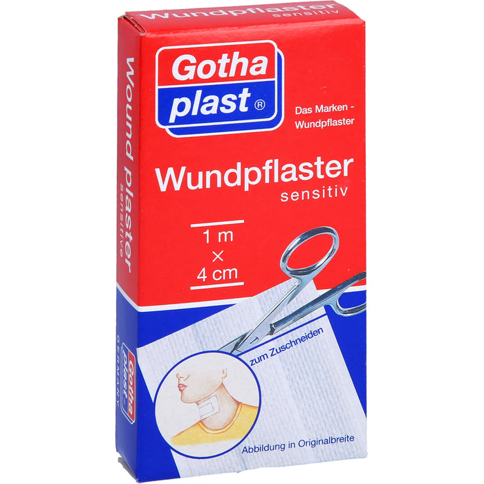 Gothaplast Wundpflaster sensitiv 1 m x 4 cm, 1 pc Pansement