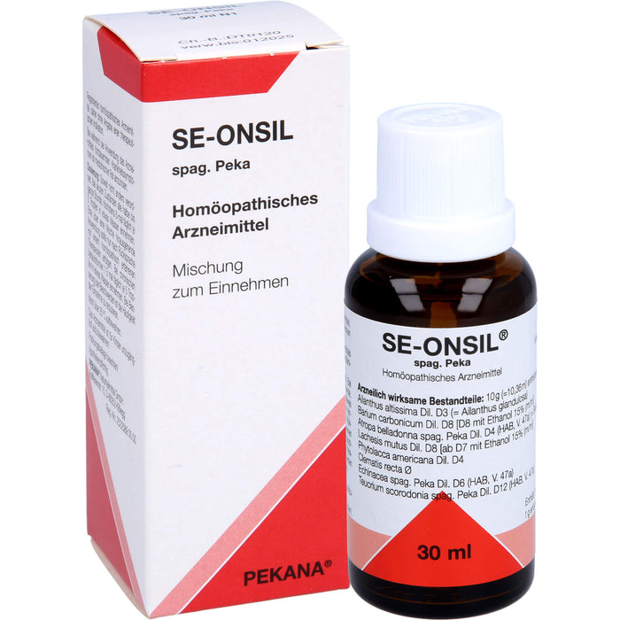 Se-Onsil spag. Peka Mischung, 30 ml Solution