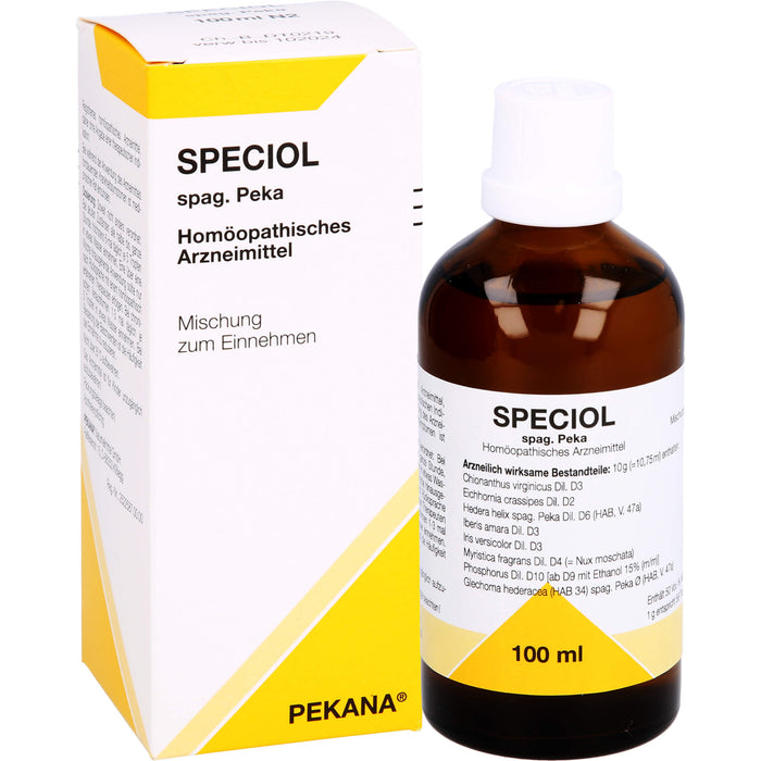 PEKANA SPECIOL spag. Peka Mischung, 100 ml Solution