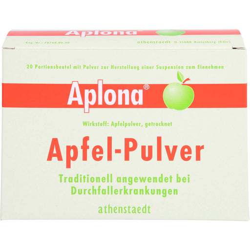 Aplona Apfel-Pulver bei Durchfallerkrankungen, 20 St. Beutel