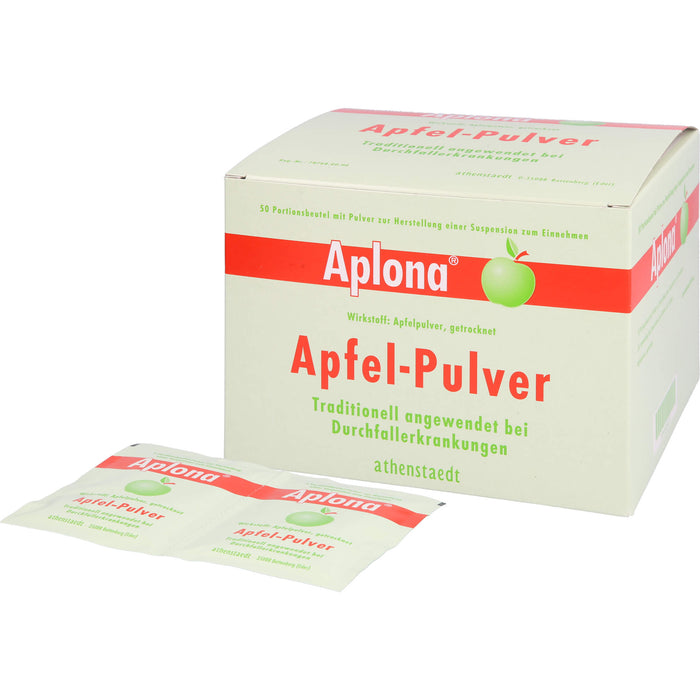 Aplona Apfel-Pulver bei Durchfallerkrankungen, 50 pc Sachets