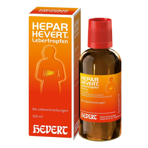 Hepar Hevert Lebertropfen, 100 ml Lösung