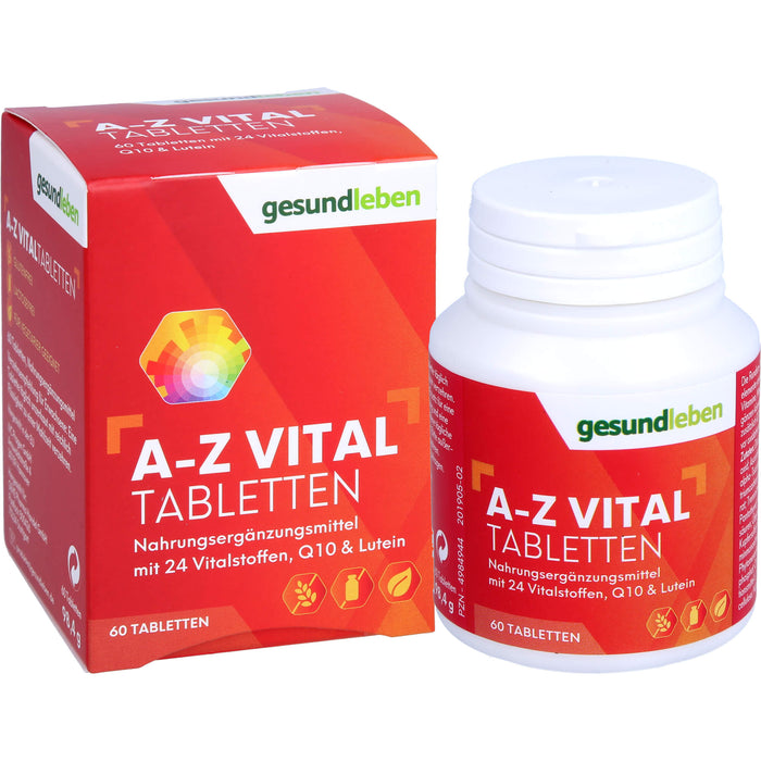 Gesundleben A-Z Vital Tabletten, 60 pcs. Tablets