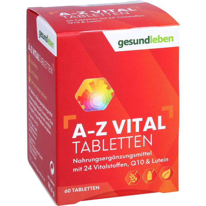 Gesundleben A-Z Vital Tabletten, 60 pcs. Tablets