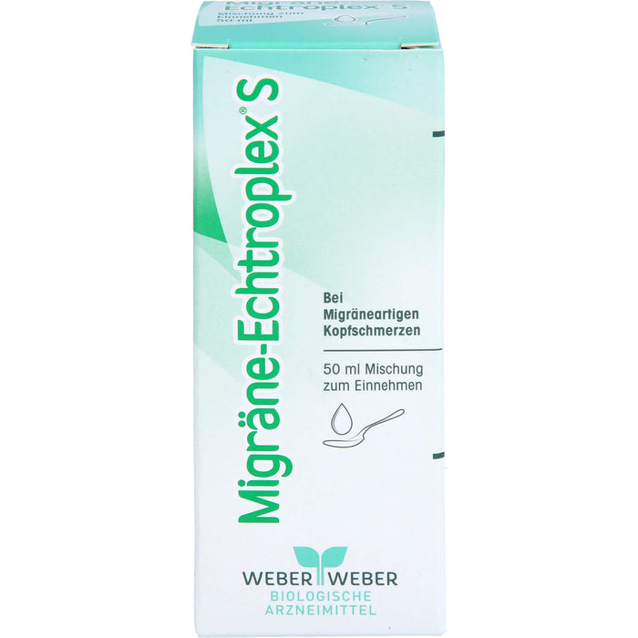 Migräne-Echtroplex S Mischung bei migräneartigen Kopfschmerzen, 50 ml Mischung