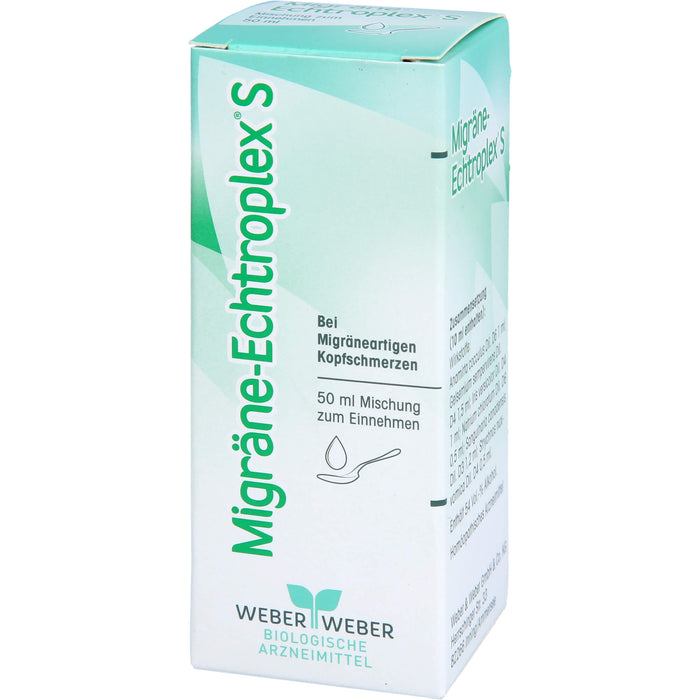 Migräne-Echtroplex S Mischung bei migräneartigen Kopfschmerzen, 50 ml Mélange