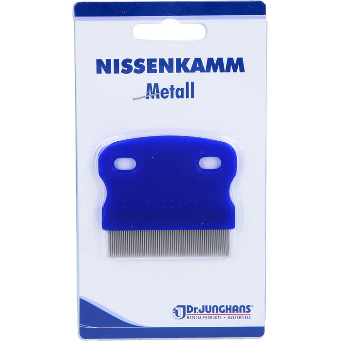 DR. JUNGHANS Nissenkamm aus Metall, 1 St. Kamm