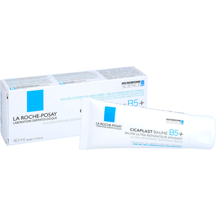 La Roche-Posay Cicaplast Baume B5+ Hautbarriere-reparierender und beruhigender Balsam, 40 ml Crème