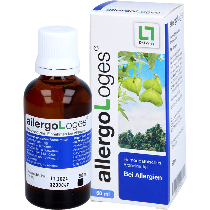 allergo-loges  Mischung zum Einnehmen, 50 ml Solution