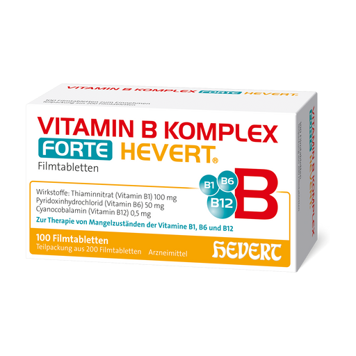 Vitamin B Komplex forte Hevert, 200 St. Tabletten