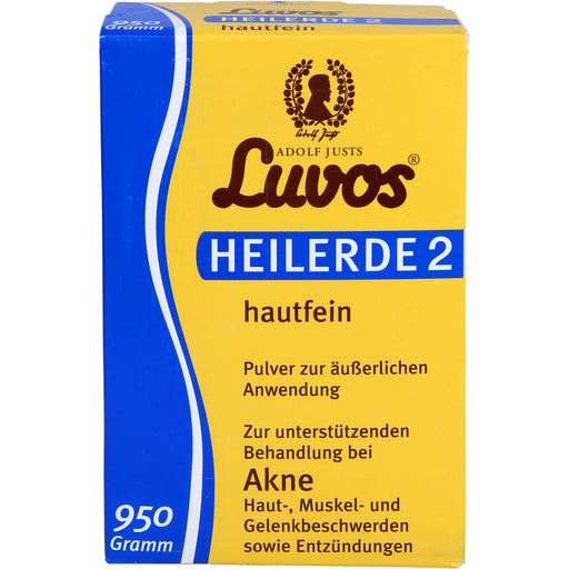 Luvos Heilerde 2 hautfein Pulver bei Akne, 950 g Pulver