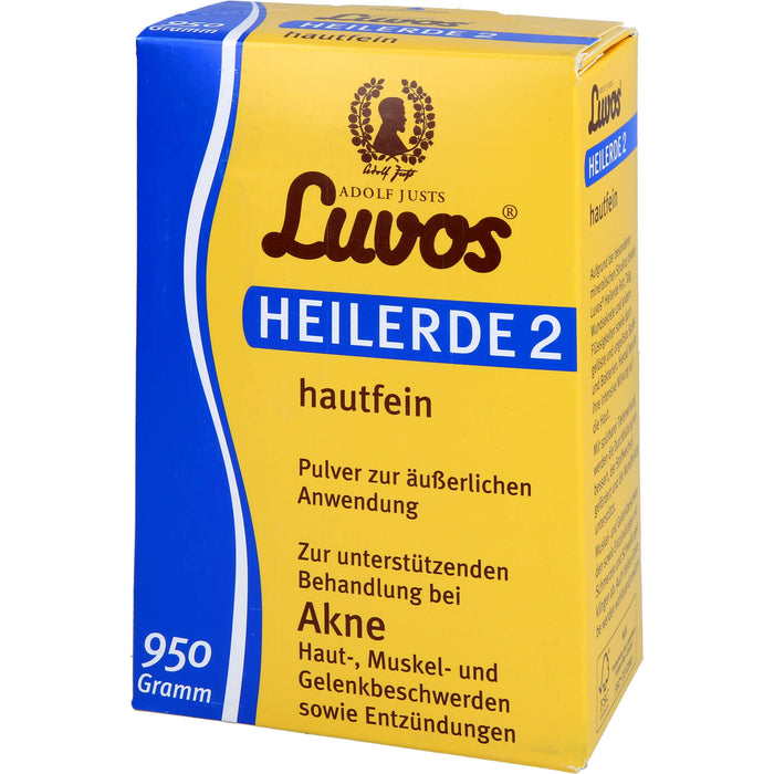 Luvos Heilerde 2 hautfein Pulver bei Akne, 950 g Pulver