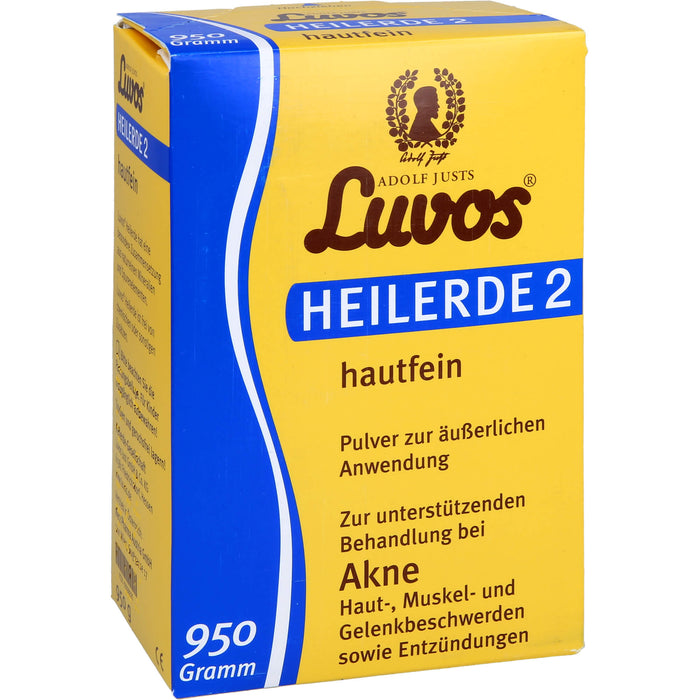 Luvos Heilerde 2 hautfein Pulver bei Akne, 950 g Pulver