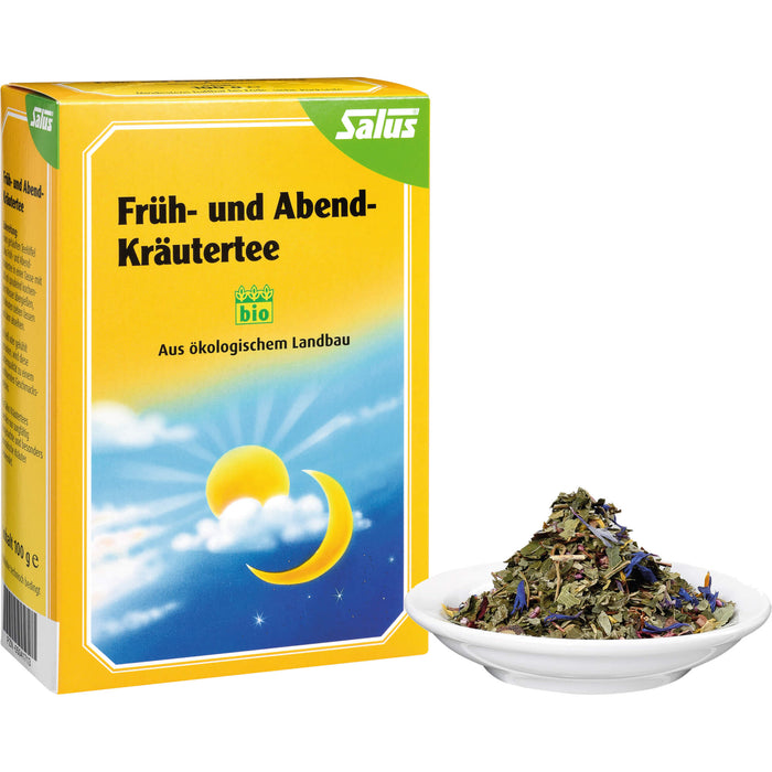 Salus Früh- und Abend-Kräutertee bio, 100 g Thé