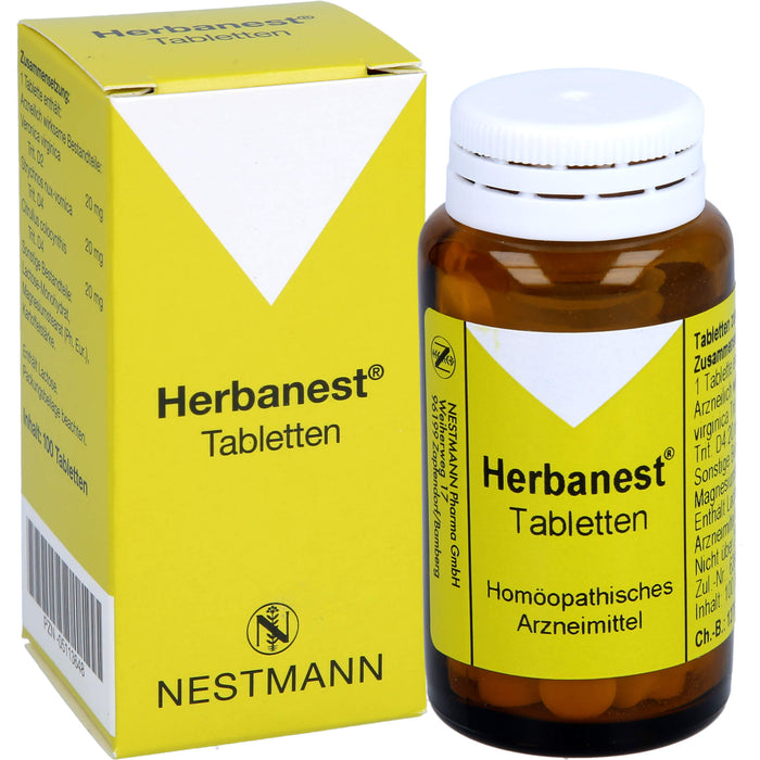 NESTMANN Herbanest Tabletten, 100 pc Tablettes