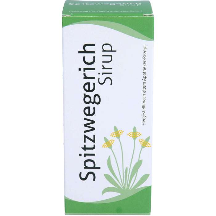 Bios Spitzwegerich Sirup zur Linderung von Reizhusten, 200 ml Lösung