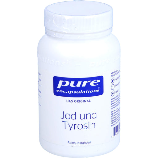 Pure Encapsulations Jod und Tyrosin Kapseln, 60 St. Kapseln