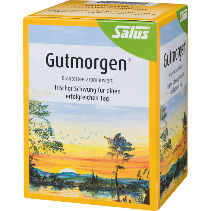 Salus Gutmorgen  Kräutertee aromatisiert, 15 pc Sac filtrant