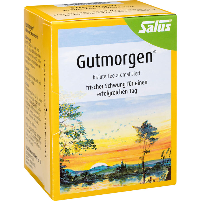 Salus Gutmorgen  Kräutertee aromatisiert, 15 pc Sac filtrant