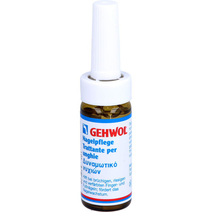 GEHWOL Nagelpflege bei brüchigen Fuß- und Fingernägeln, 15 ml Solution