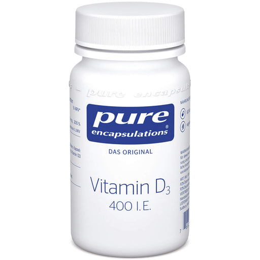 Pure Encapsulations Vitamin D3 400 I.E. Kapseln, 60 St. Kapseln