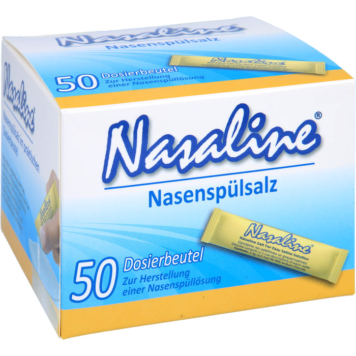 Nasaline Nasenspülsalz, 50 pc Sachets