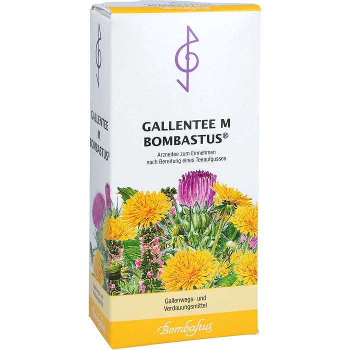 Bombastus Gallentee M zur Unterstützung bei nichtentzündlichen Gallenblasenbeschwerden, 100 g Tea