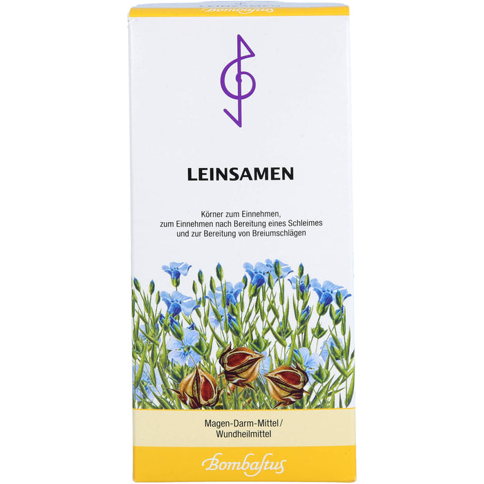 Bombastus Leinsamen Magen-Darm-Mittel und Wundheilmittel, 350 g Samen