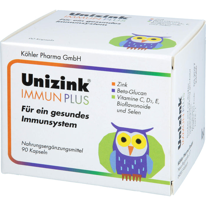Unizink  Immun Plus, 90 St. Kapseln