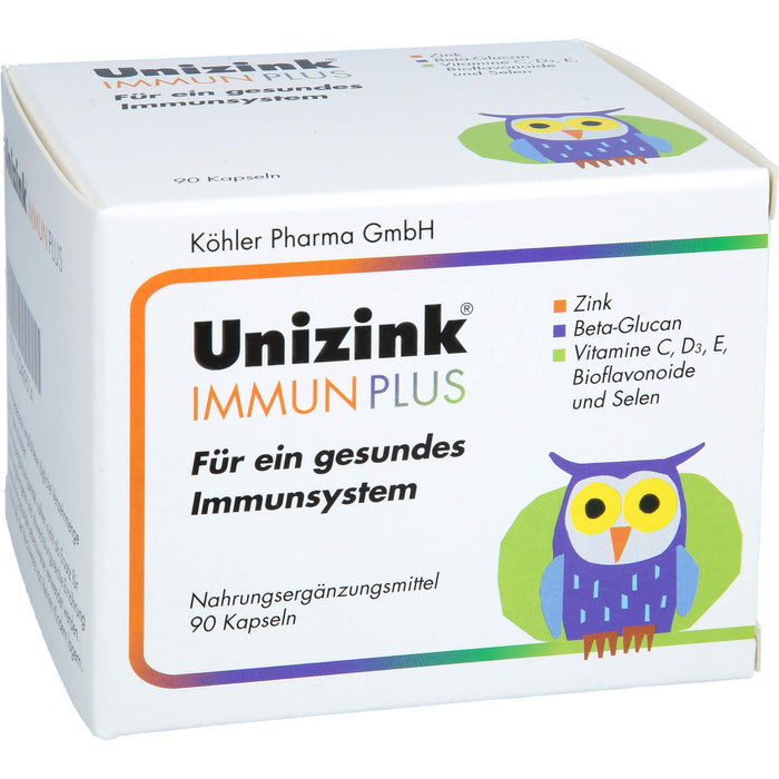Unizink® Immun Plus, 90 pcs. Capsules