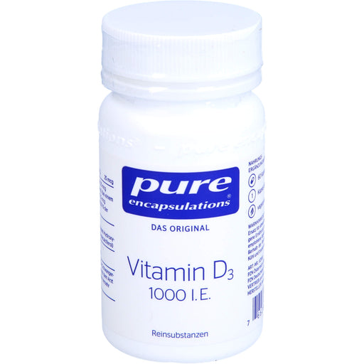 Pure Encapsulations Vitamin D3 1000 I.E. Kapseln, 60 St. Kapseln
