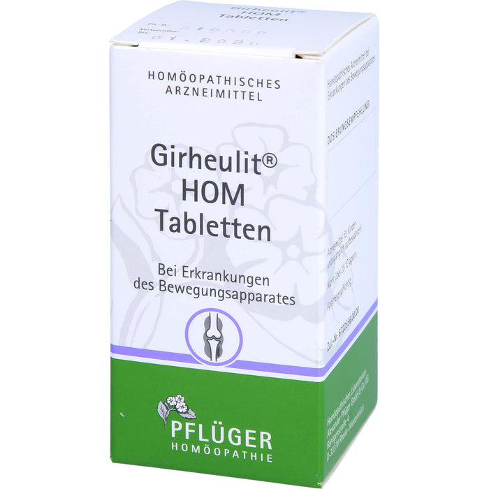 Girheulit HOM Tabletten bei Erkrankungen des Bewegungsapparates, 200 pcs. Tablets
