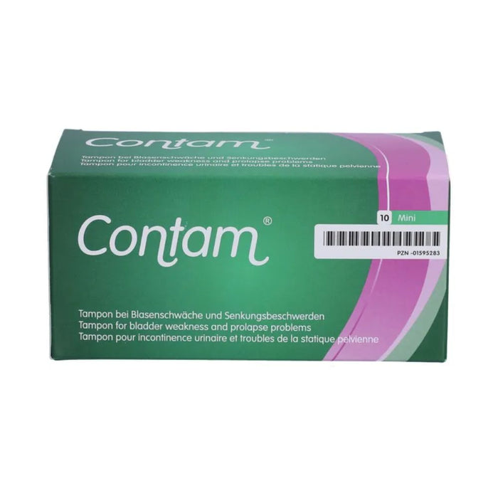CONTAM Vaginaltampon mini, 10 pcs. Tampons
