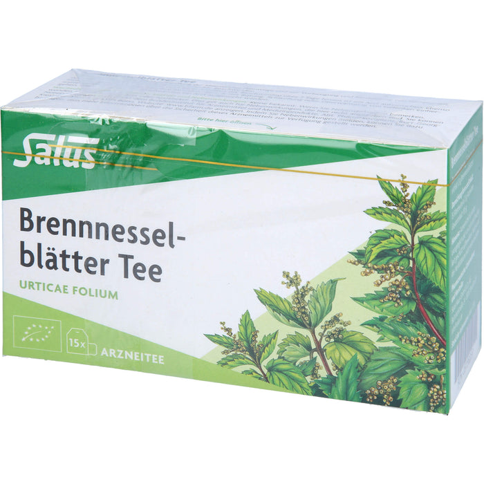 Salus Brennnesselblätter Bio Tee Urticae folium, 15 pc Sac filtrant