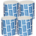 Wattesynthetikrollen 3mx10cm, 12 St BIN