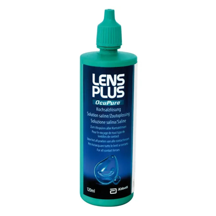 Lens Plus OcuPure Kochsalzlösung, 120 ml Lösung