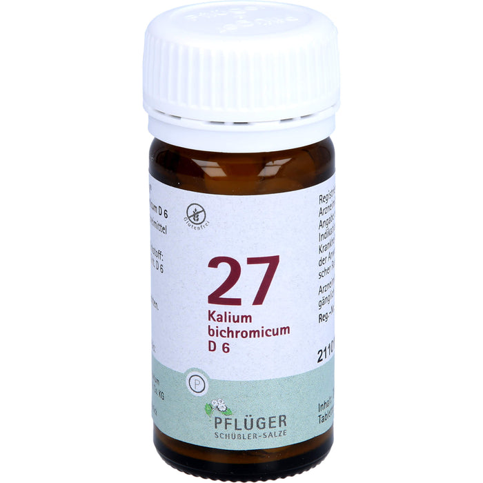 Pflüger Biochemie Nr.27 Kalium bichromicum D6 Tabletten, 100 pcs. Tablets