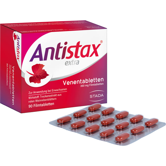 Antistax extra Venentabletten, 90 St. Tabletten